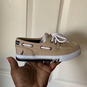 Little boys Nautica boat shoes